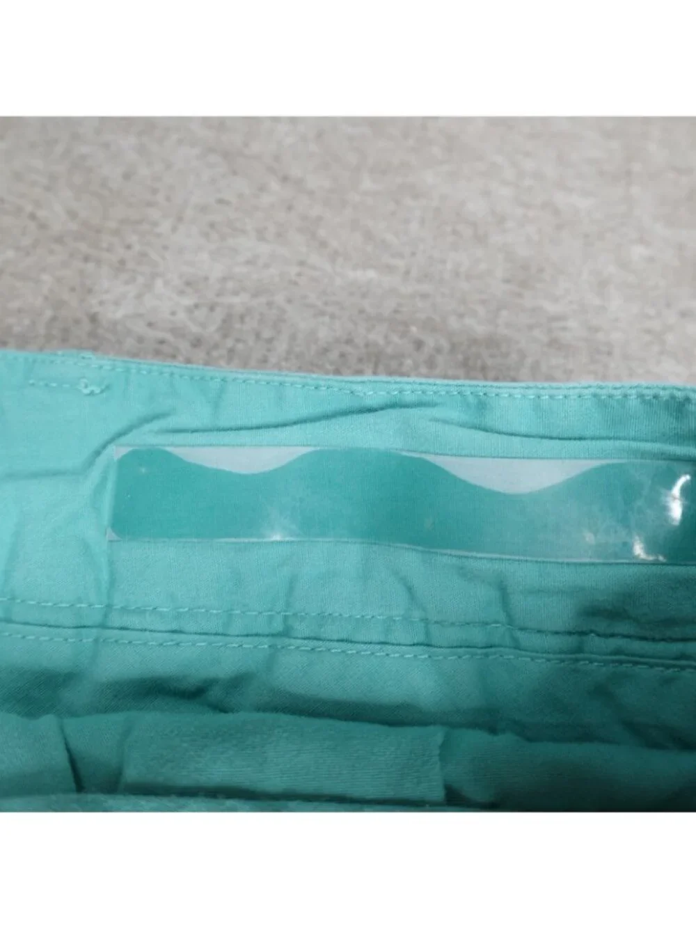 B. Draddy Mens Shorts 33 Green Blue Solid 8.5